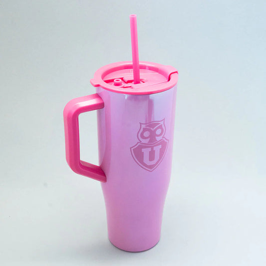MUG NEW 40OZ PINK U DE CHILE
