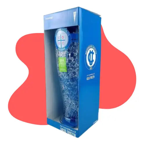 Vaso Cervecero Frozen 500 Ml Equipos De Futbol Oficial