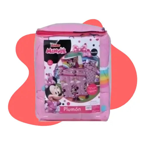 Plumón 1.5 Plazas Minnie Rainbow