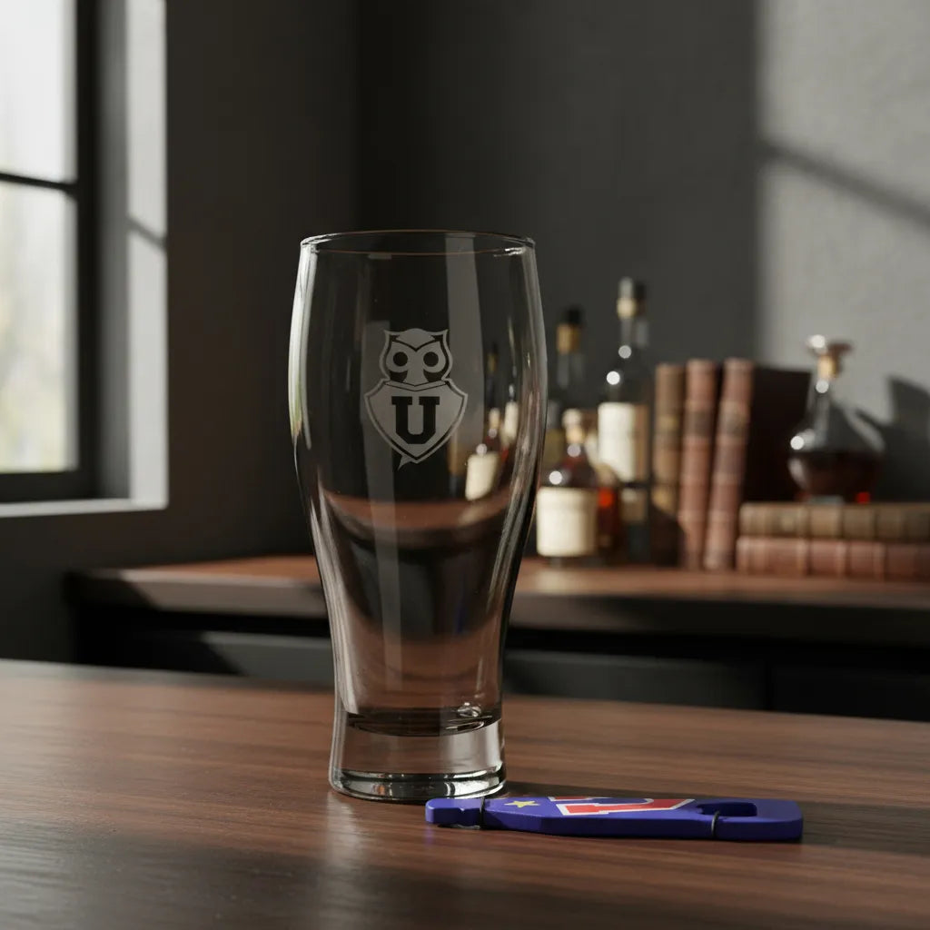 Shopero Vaso Con Destapador U De Chile 550ml - Azul