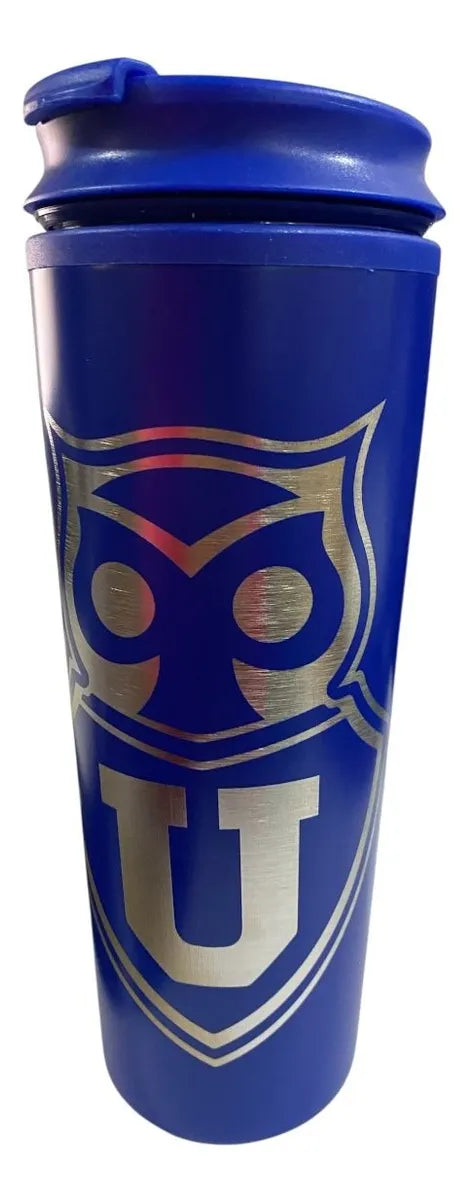 Mug Térmico Universidad De Chile, 450 Ml Azul U D Chile