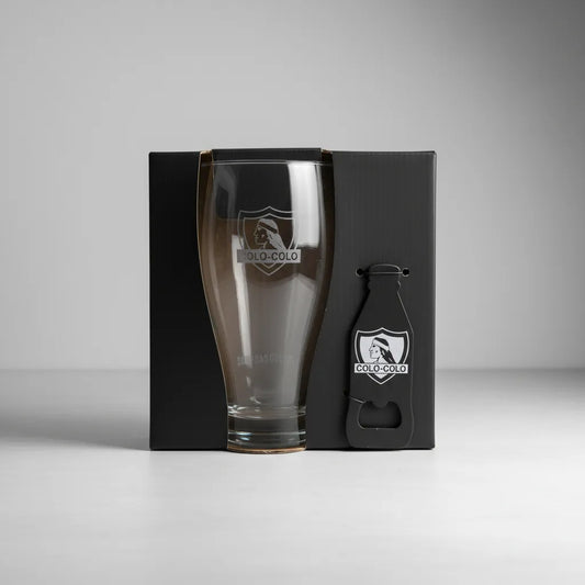 Shopero Vaso Con Destapador Colo Colo 550ml - Negr