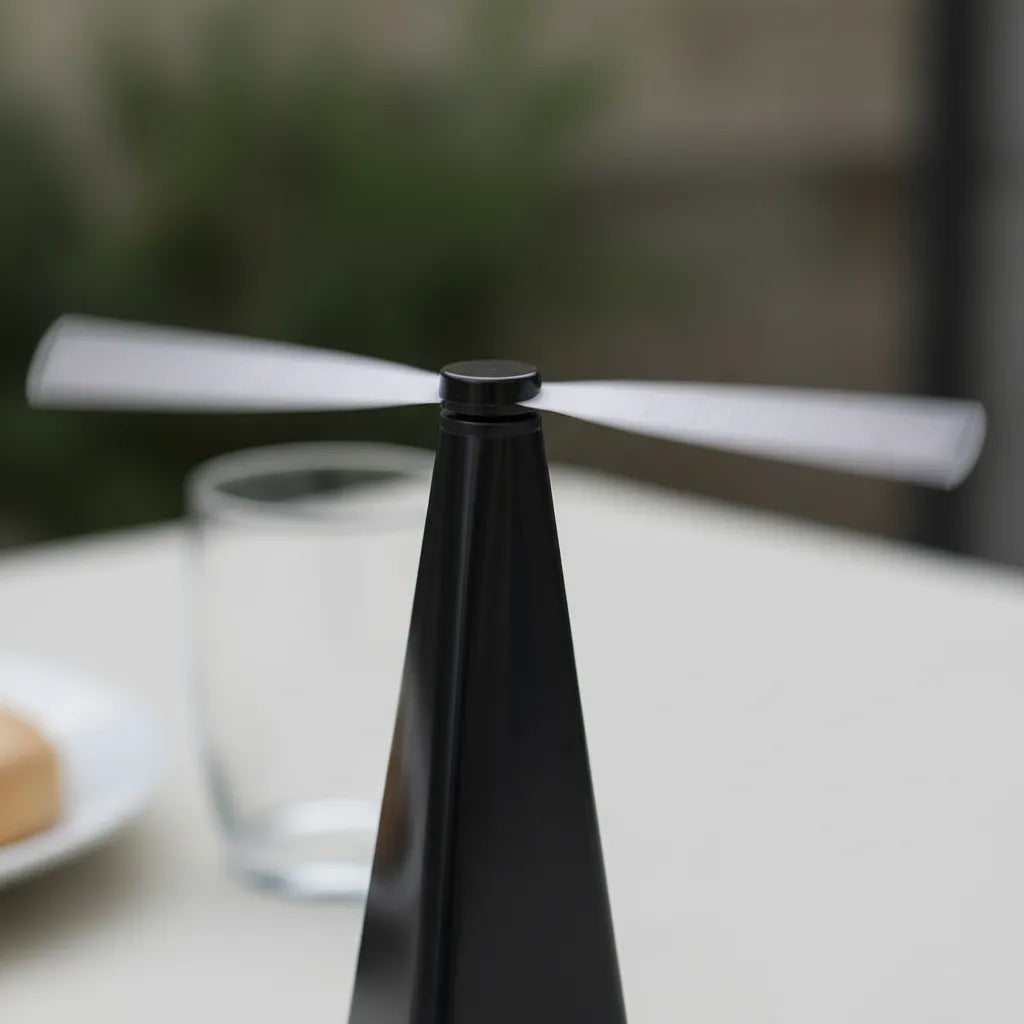 Elise espanta mosca ideal para sobre mesa estilo ventilador para tus alimentos