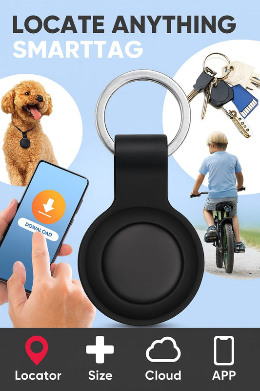 localizador smart tag estilo llavero llavero para niños mascota o objetos
