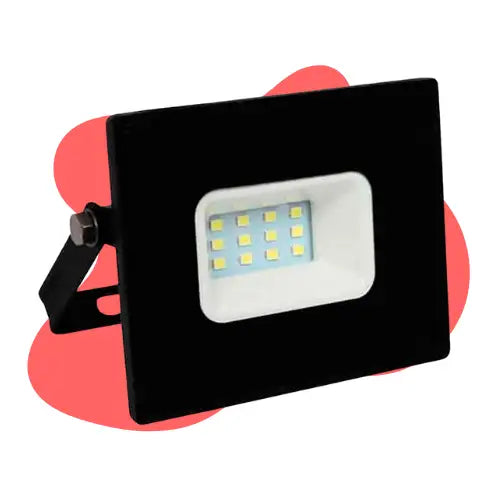Proyector De Área Led Reflector Exterior 10w Sec Frío