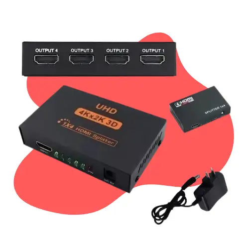 Splitter Hdmi 1x4 4k