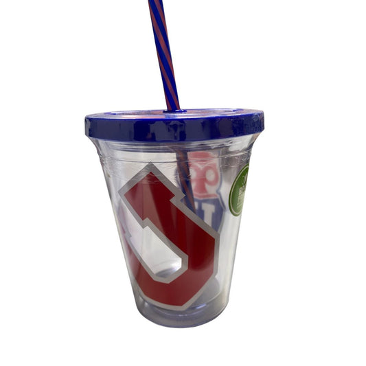 Vaso u de chile bombilla plastico libre bpa