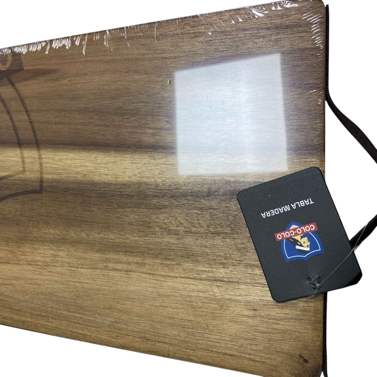 Tabla madera colo colo 37cm tallada