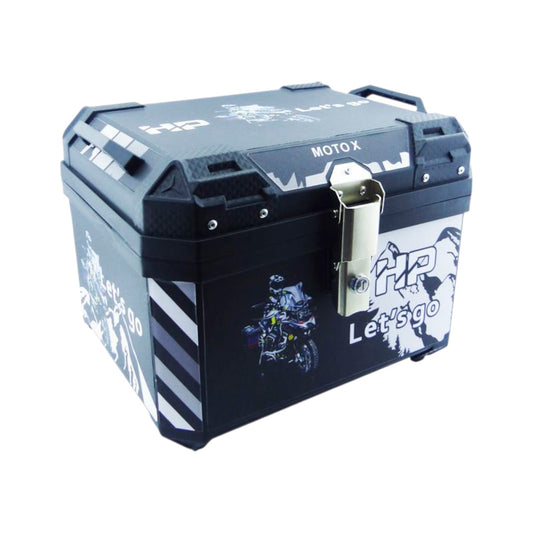 CAJA MALETA PARA MOTO 45 LT GUARDA OBJETOS