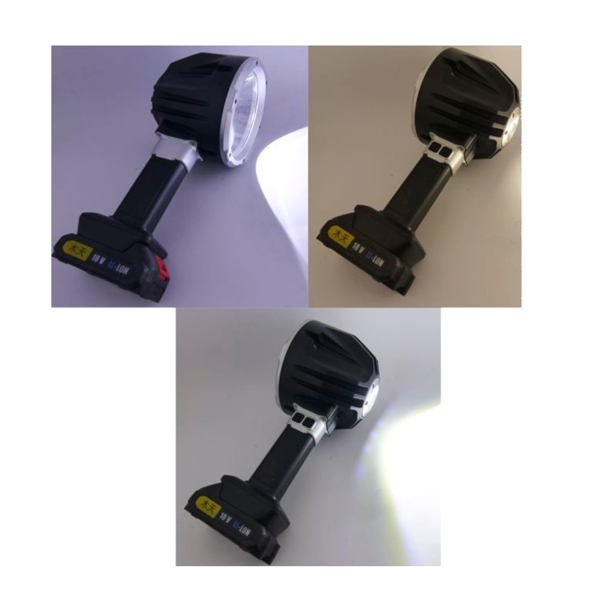 LINTERNA RECARGABLE BUSCA CAMINO FOCO LARGA DISTANCIA