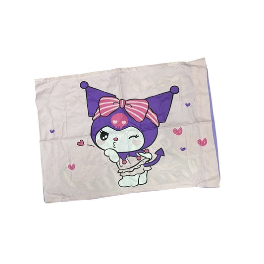 Plumón Reversible Kuromi 1.5 Plaza Infantil Anime