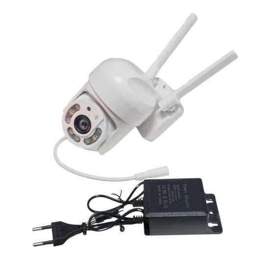 Cámara de Seguridad WiFi Exterior 360° IP con Visión Nocturna