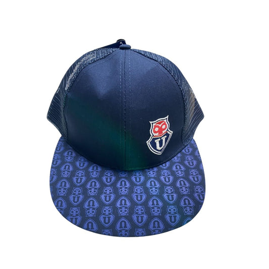 Gorra Oficial Universidad De Chile Azul Visera Estampada