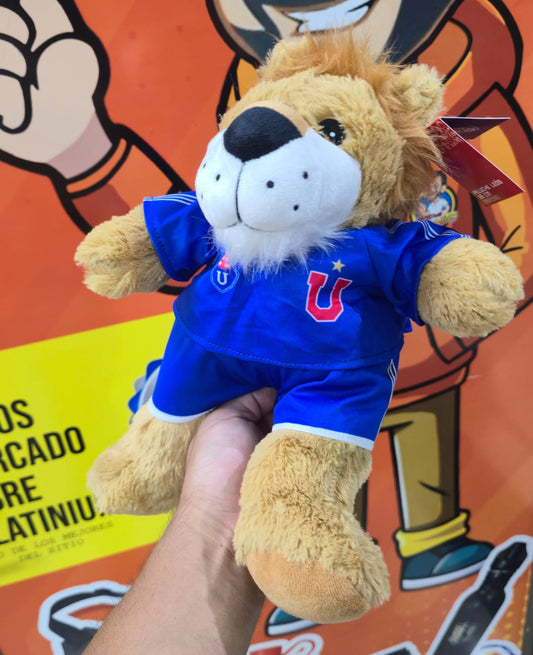 peluche u de chile leon 26 cm fanaticos