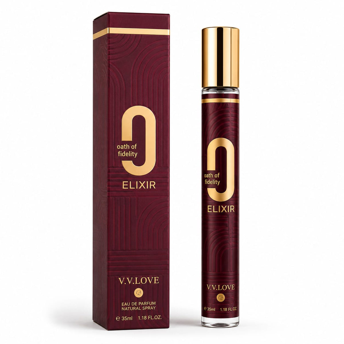 Perfume Árabe de Cartera Oath of Fidelity Elixir V.V.LOVE 35 ml