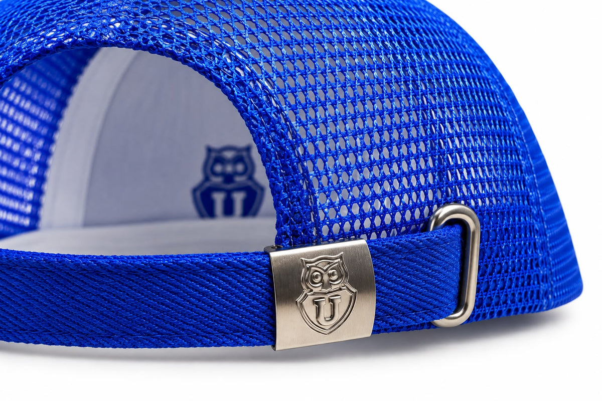 Jockey Trucker U de Chile Azul Ajustable de Malla