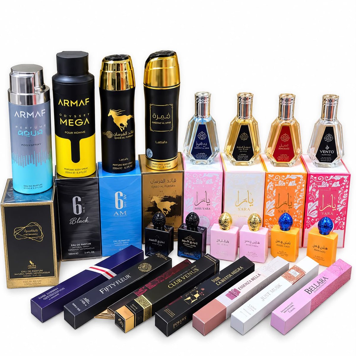 PACK X30 Perfumes y Fragancias de Hombre & Mujer Aromas Árabes