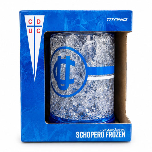 Vaso Chopero Frozen Azul Congelable Para Cerveza