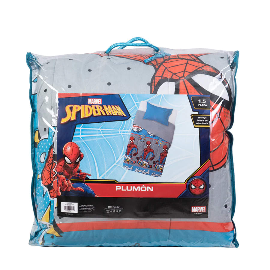 Plumon reversible spider man eco de 1.5