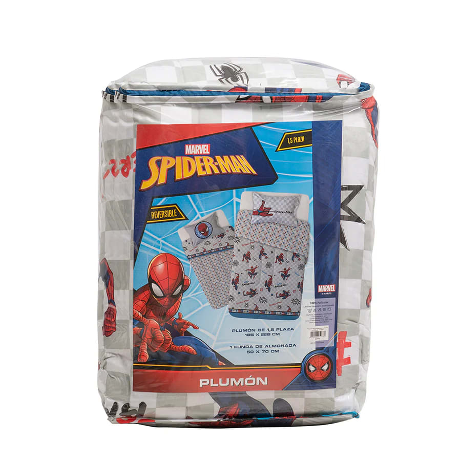 PLUMON RELLENO 1.5PL SPIDERMAN LETRAS