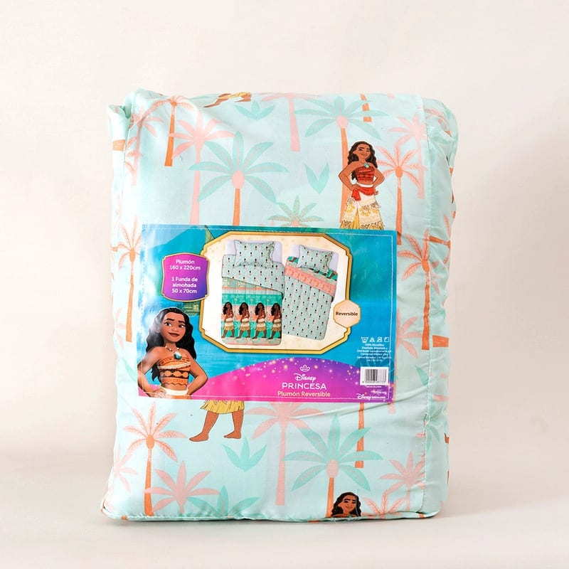 Plumon Reversible Moana Disney Princesa
