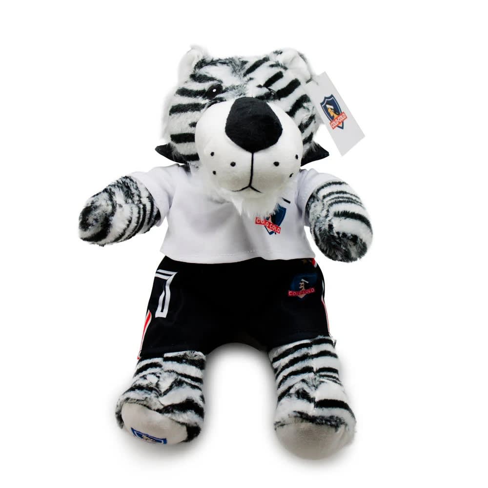 peluche tigre colo colo 26 cm fanatico eterno campeon