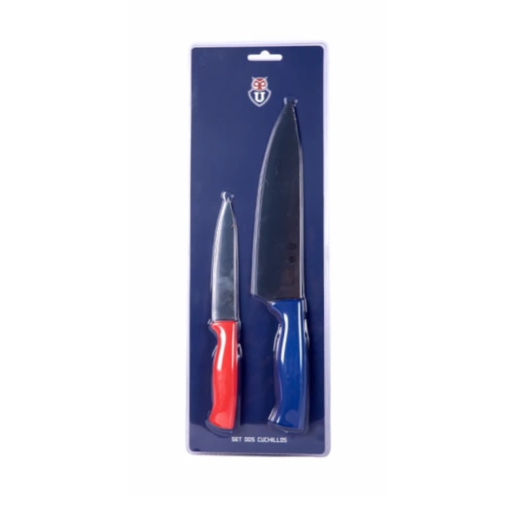 SET 2 CUCHILLOS BLISTER U DE CHILE