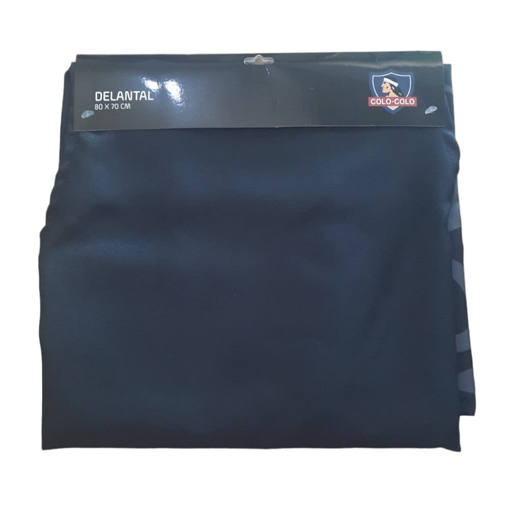 Delantal Parrillero Colo Colo Quincho Pechera Cocina Bbq Color Negro