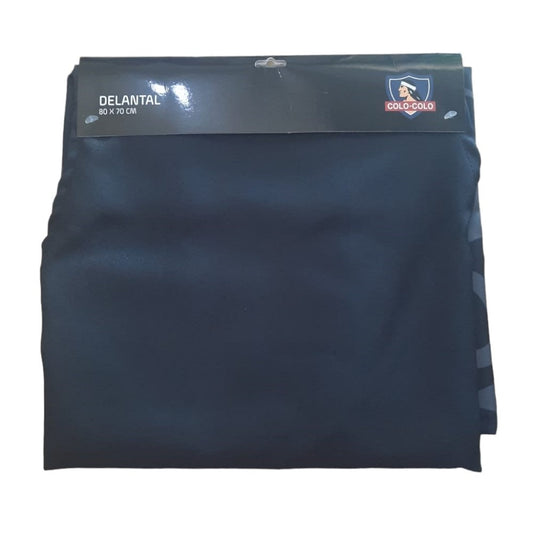 Delantal Parrillero Colo Colo Quincho Pechera Cocina Bbq Color Negro