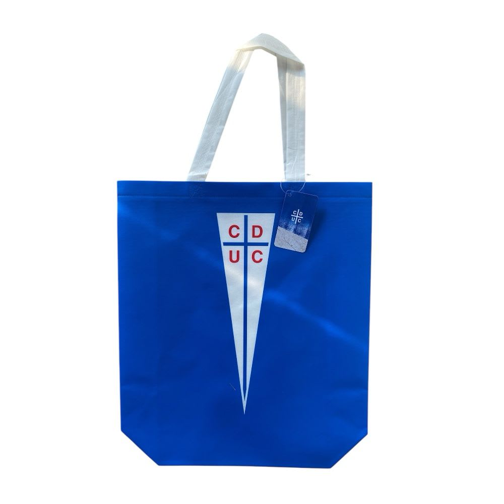 Bolsa Reutilizable Universidad Católica Oficial Azul