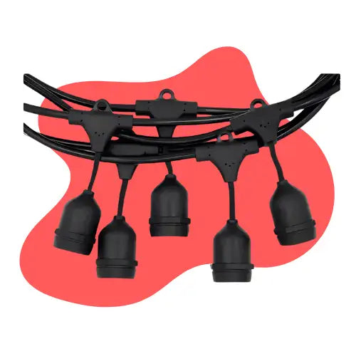 Guirnalda De Luces Led Exterior 10 Metros 10 Ampolletas