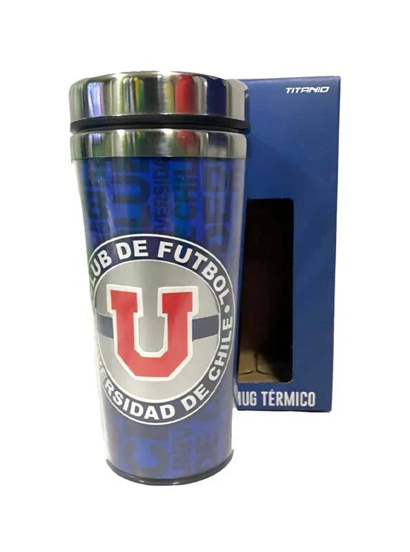 MUG TERMICO U DE CHILE 450 ML INOX