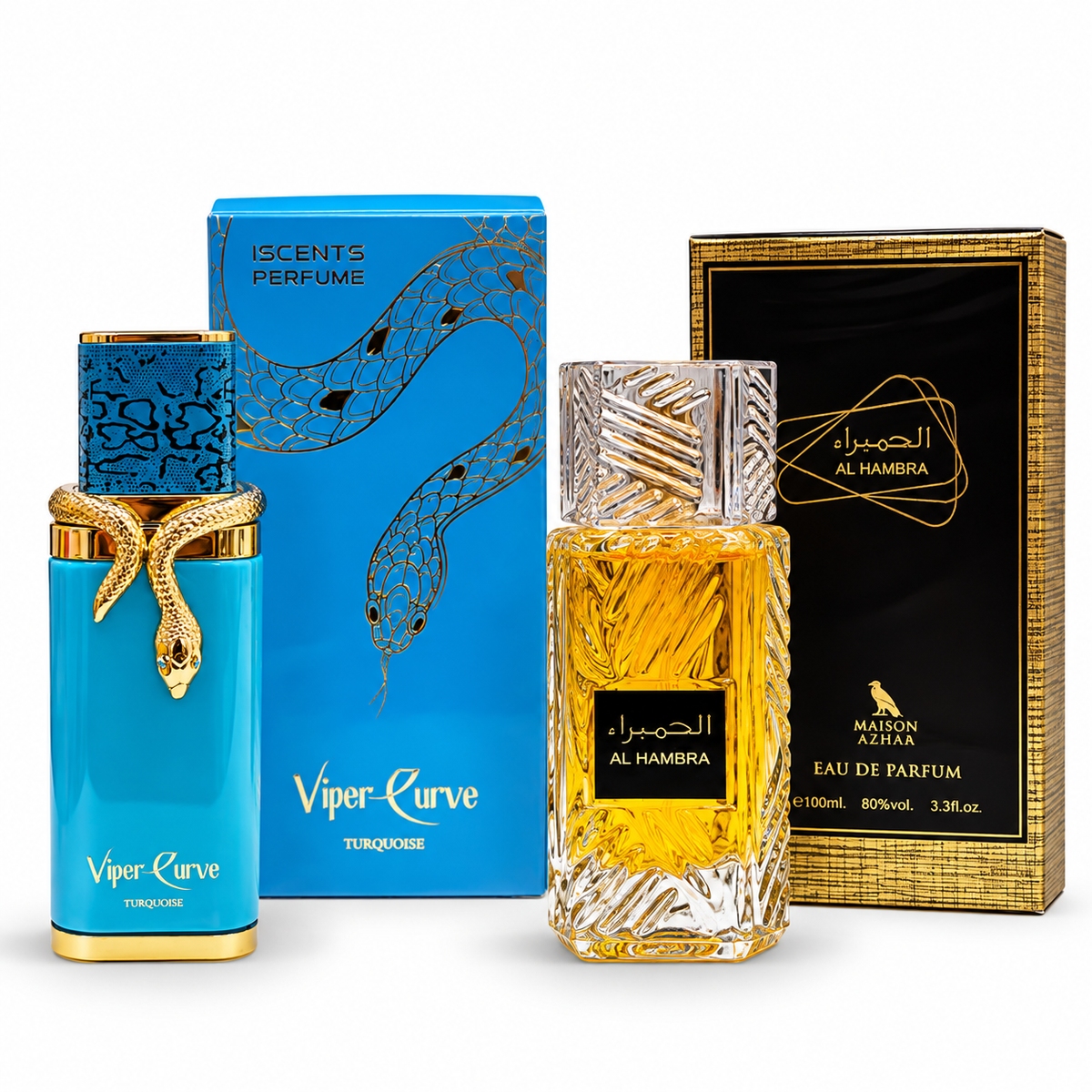 Promoción Perfumes Viper Curve Turquoise + Al Hambra