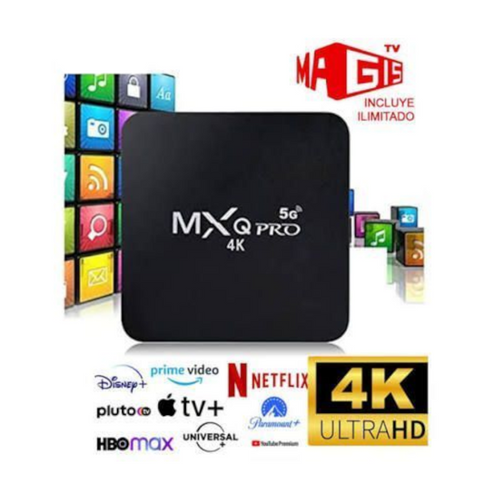 Tv box mxq pro 4k convertidor a smart tv