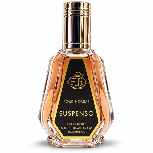 Perfume Árabe Suspenso Pour Homme 50 ml – Inspirado en Dolce & Gabbana Intenso