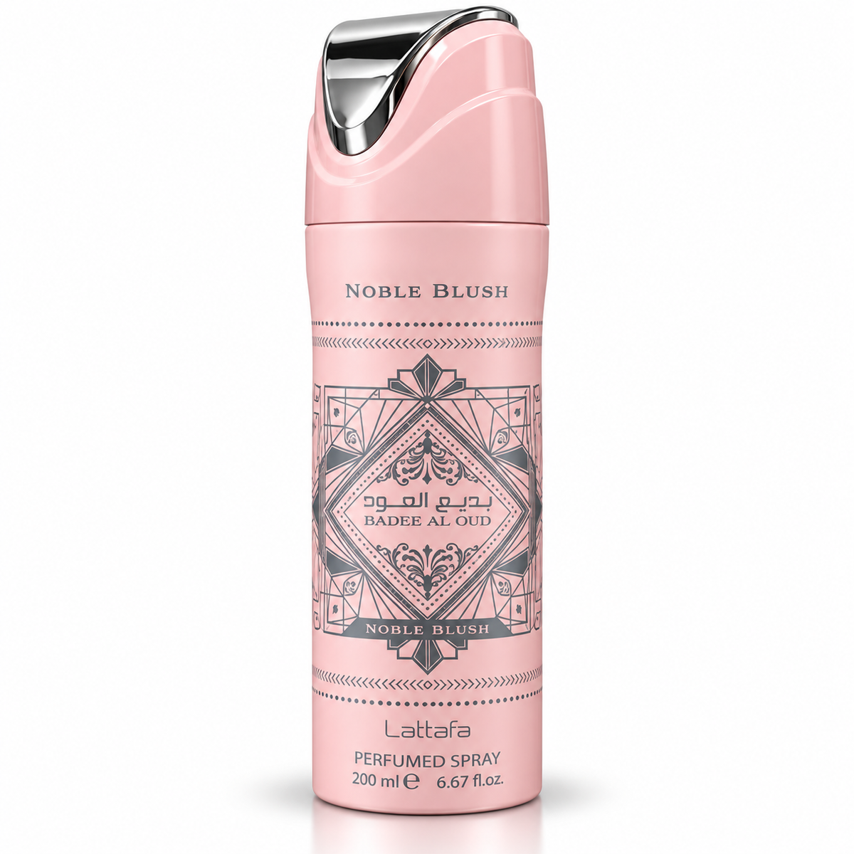 Perfume en Spray Árabe Bade’e Al Oud Noble Blush Lattafa 200 ml | Aroma Dulce y Cremoso
