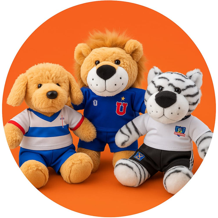 Peluches de tu equipo favorito