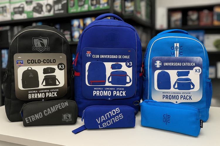 Mochilas Oficiales de Equipos de Fútbol