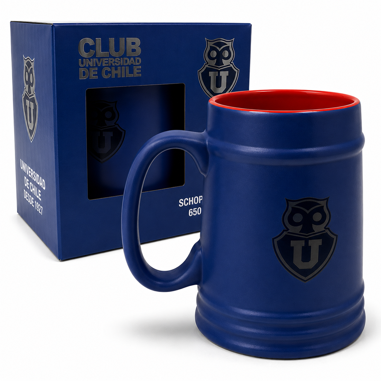 SHOPERO CERAMICA 650ML U DE CHILE