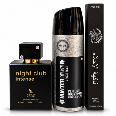 Promo masculina Club de Nuit- Bestia negra 3 piezas
