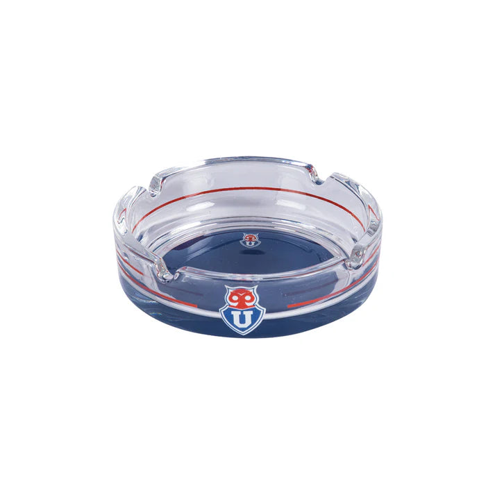 Cenicero de Vidrio Oficial Universidad de Chile - Colección Bullanguera