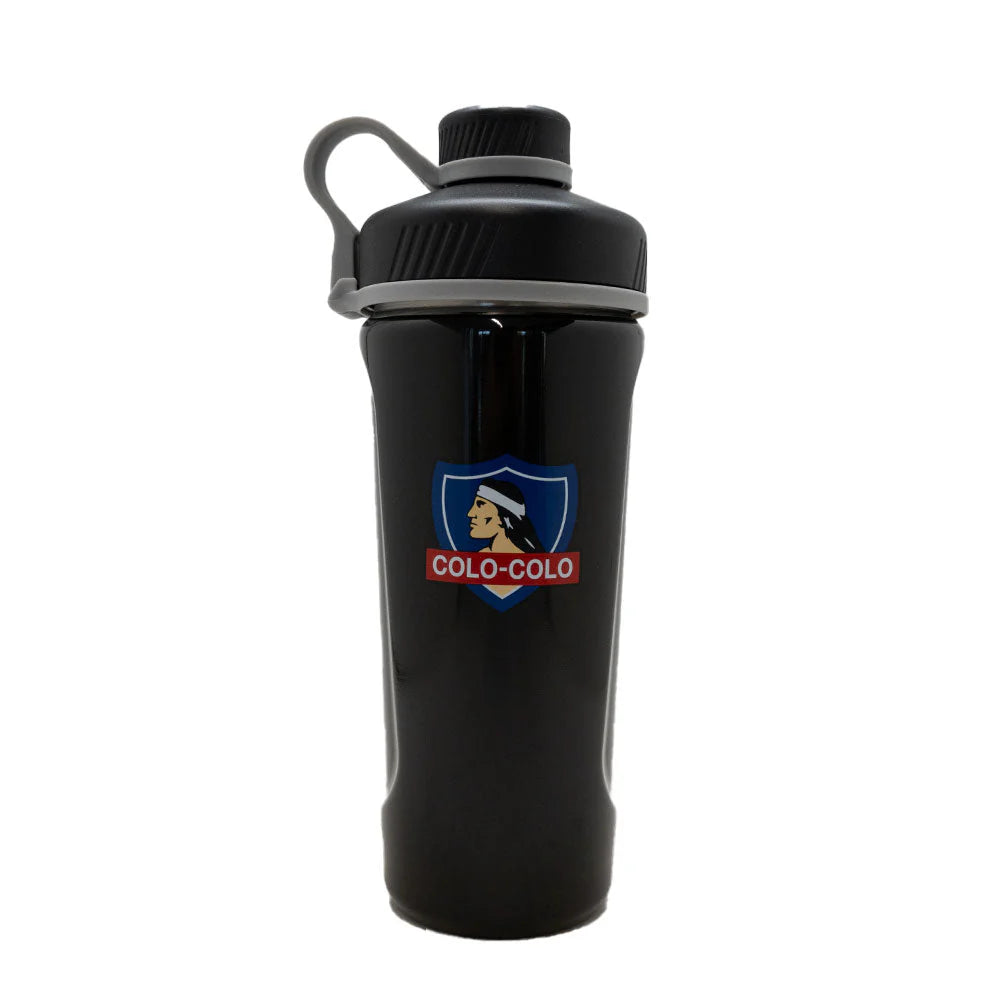 Shaker Metálico Colo-Colo oficial con revoldedor