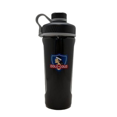 Shaker Metálico Colo-Colo oficial con revoldedor