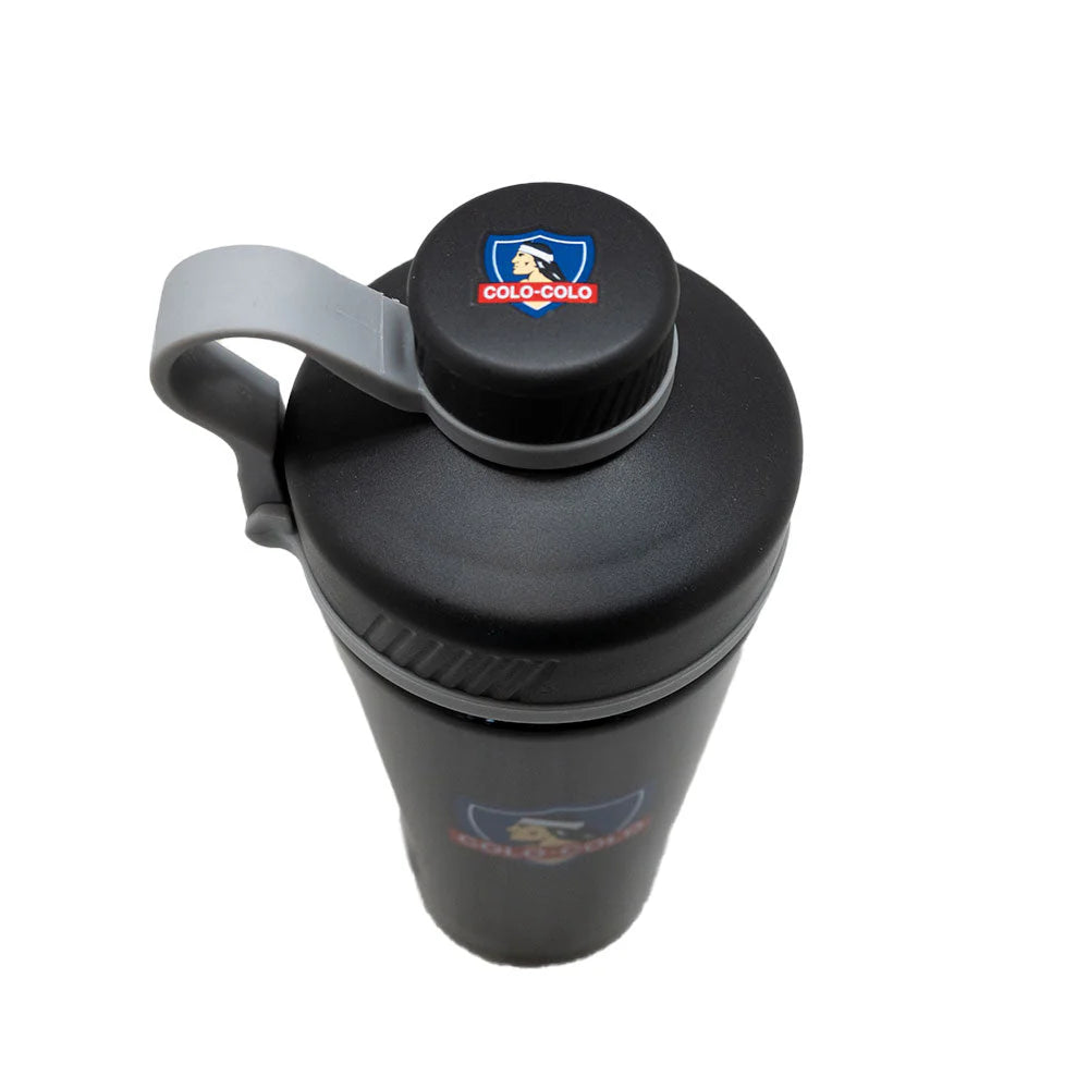 Shaker Metálico Colo-Colo oficial con revoldedor