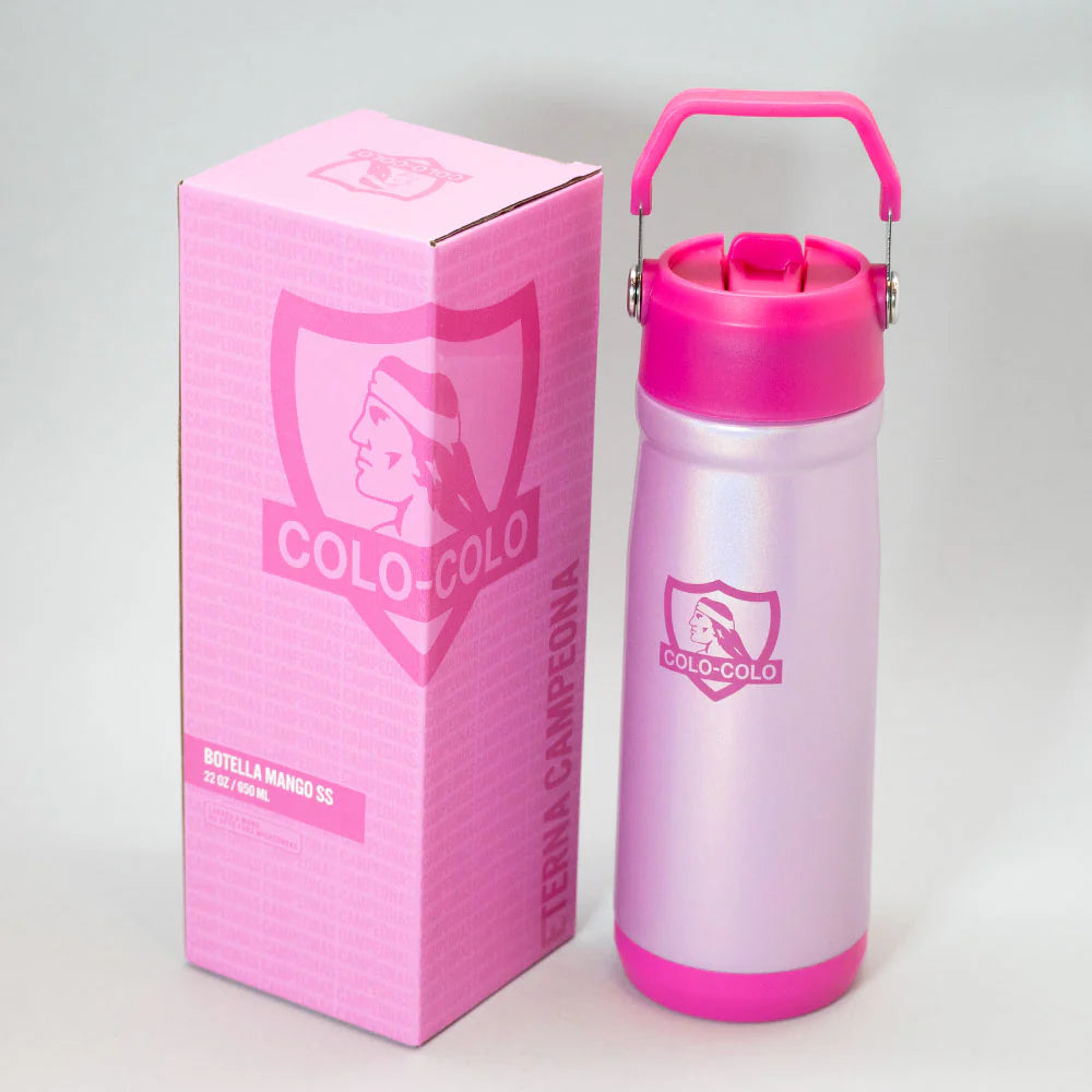 BOTELLA MANGO 650ML PINK COLO COLO