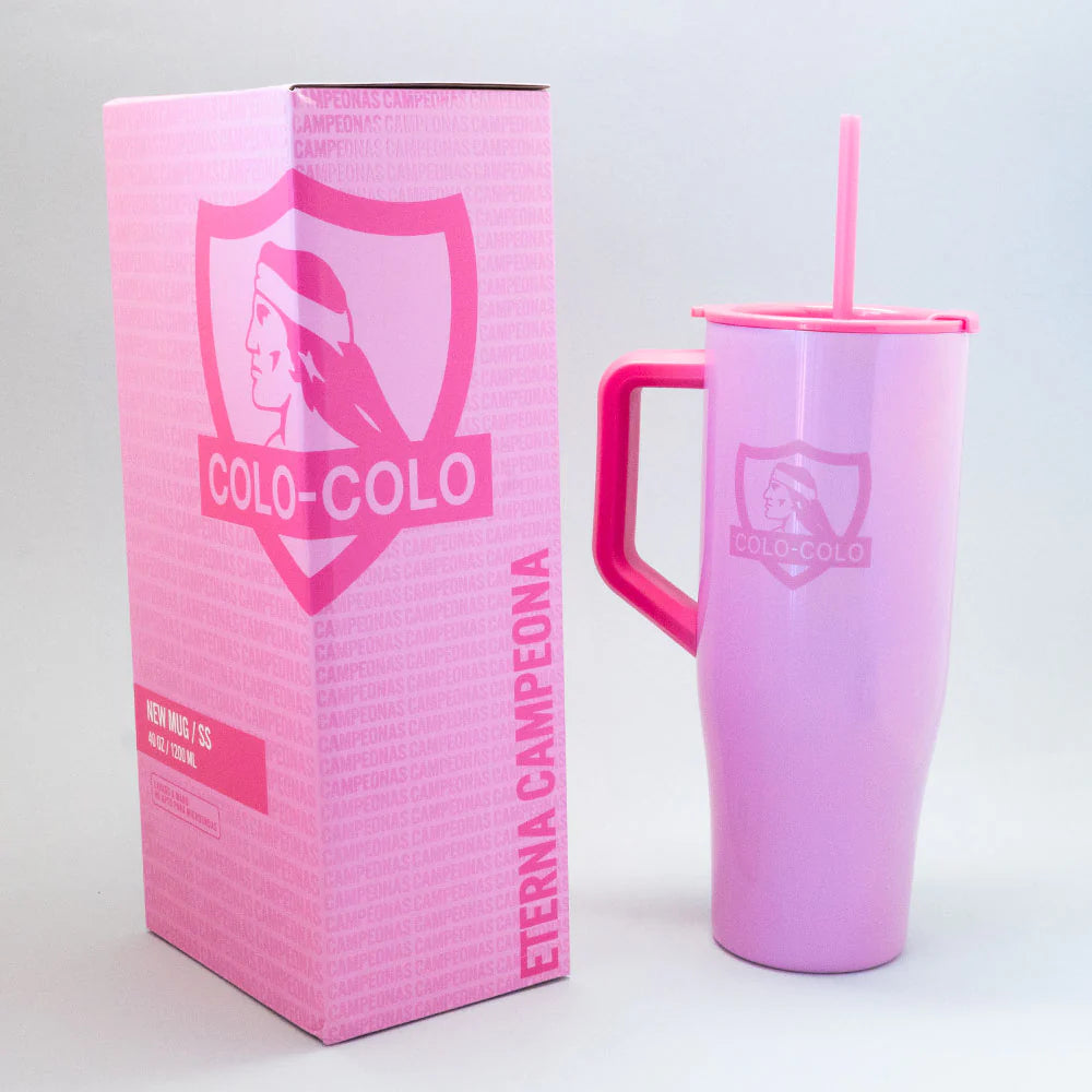 MUG NEW 40OZ PINK COLO COLO