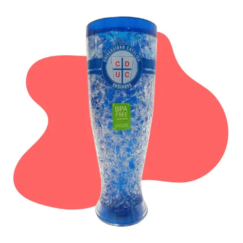 Vaso Cervecero Frozen 500 Ml Equipos De Futbol Oficial