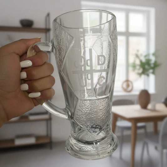 Shopero U Catolica Diseño Pelota 600 Ml Vidrio - Cristal