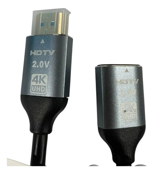Cable Extencion Hdmi Hdtv 8k Macho Hembra Green Lyca 0.5mt