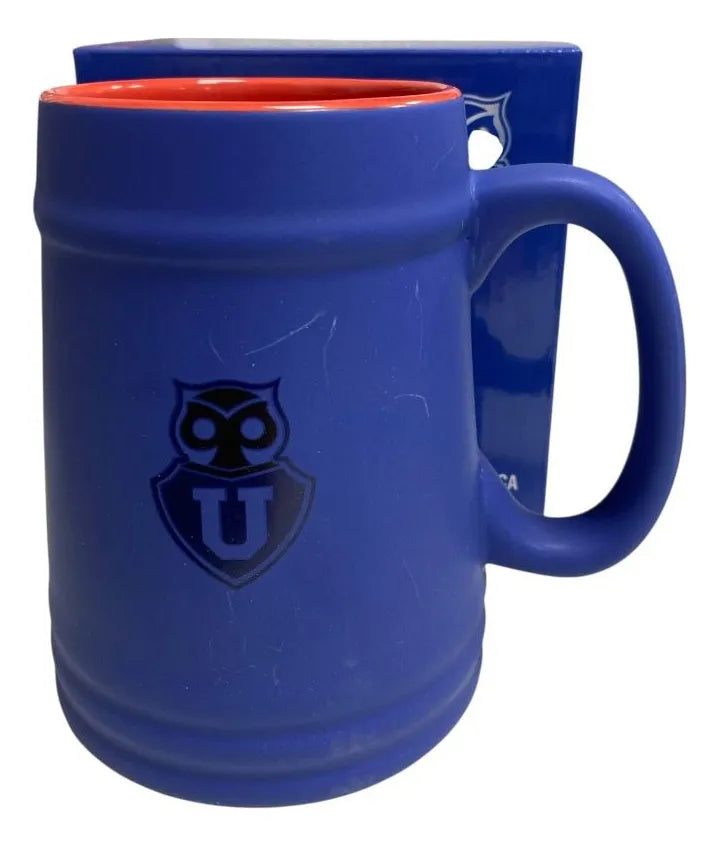 Tazon U De Chile Ceramica Iconic 650ml 22oz Azul